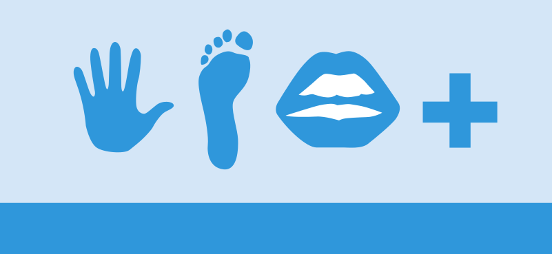 εξάνθημα εντεροϊοι κοξακι στόμα παλάμες πέλματα